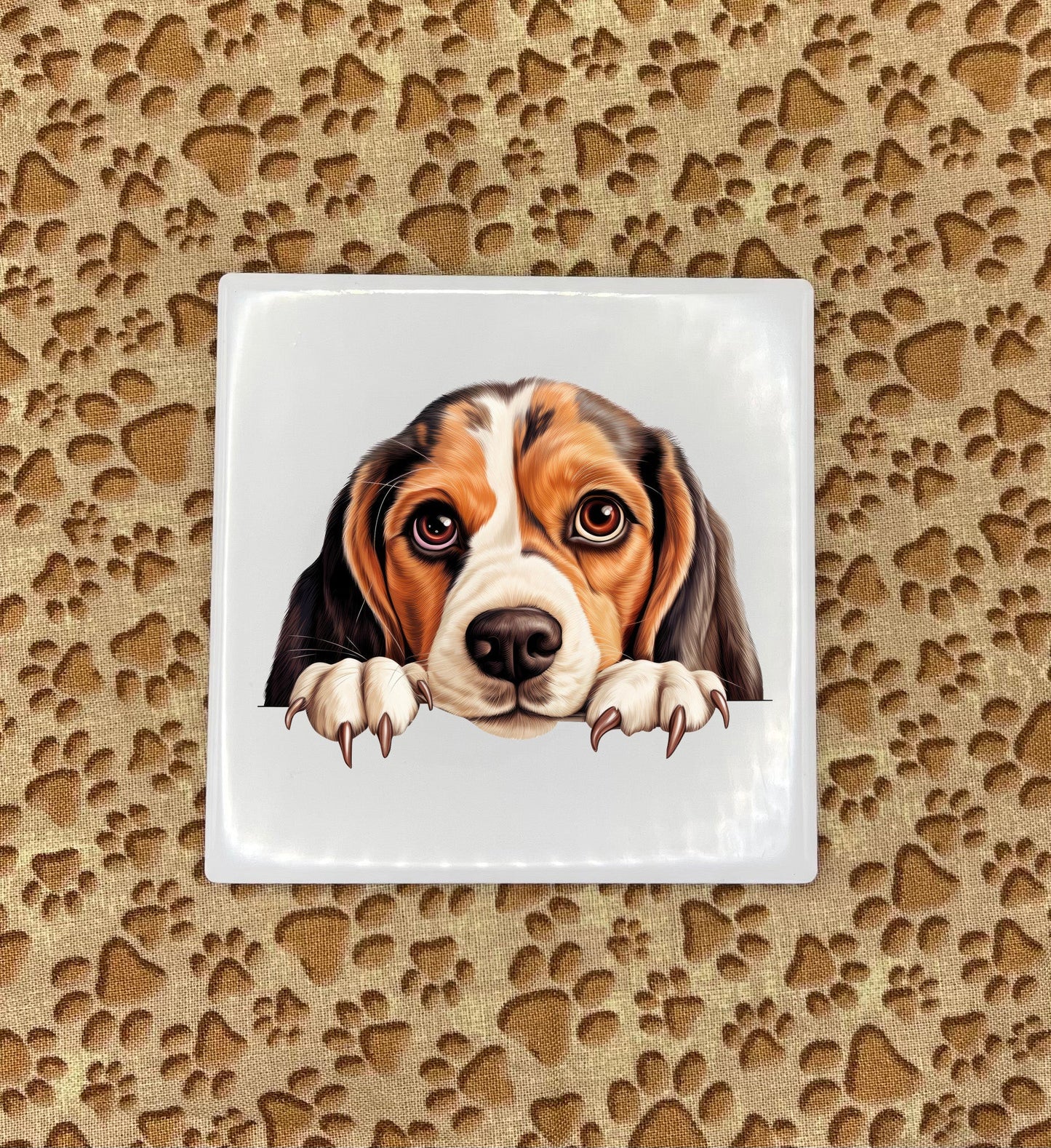 Personalized Dog Coasters - Medium / Large Breed