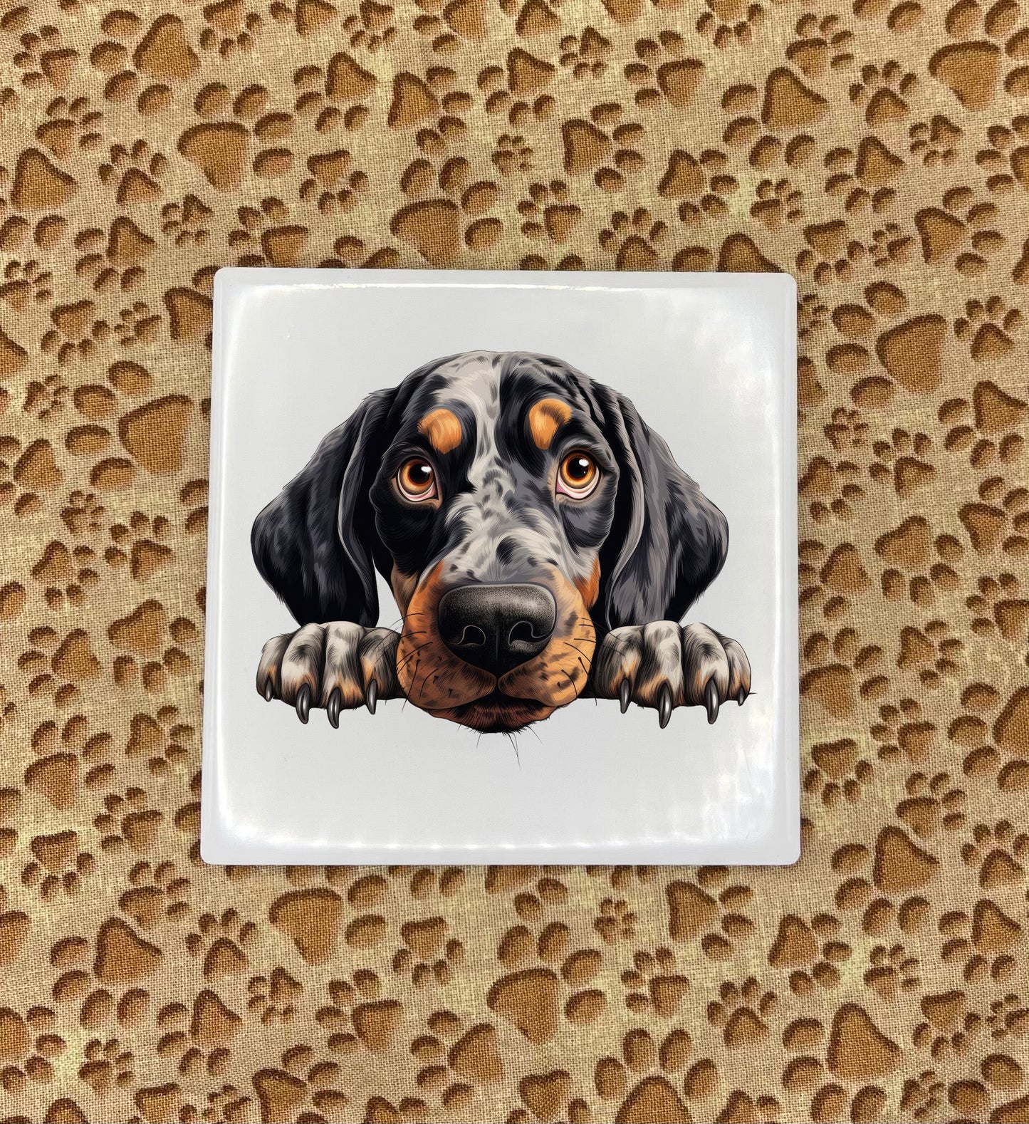 Personalized Dog Coasters - Medium / Large Breed