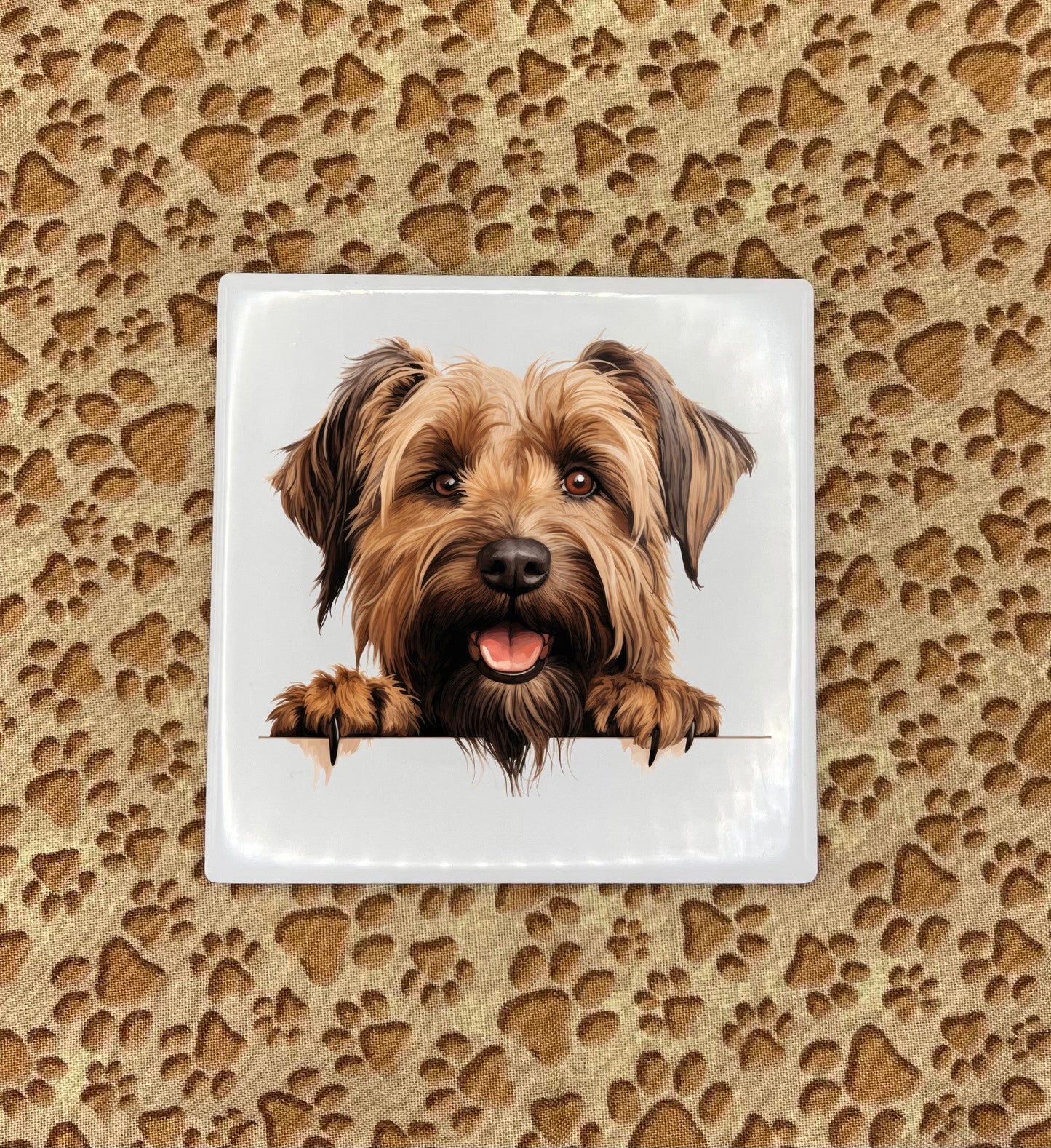 Personalized Dog Coasters - Medium / Large Breed
