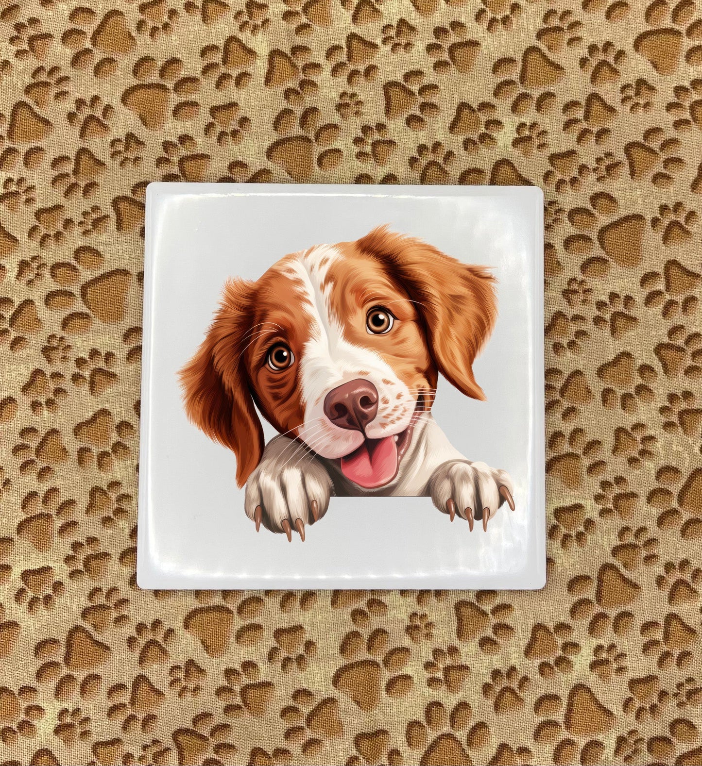 Personalized Dog Coasters - Medium / Large Breed