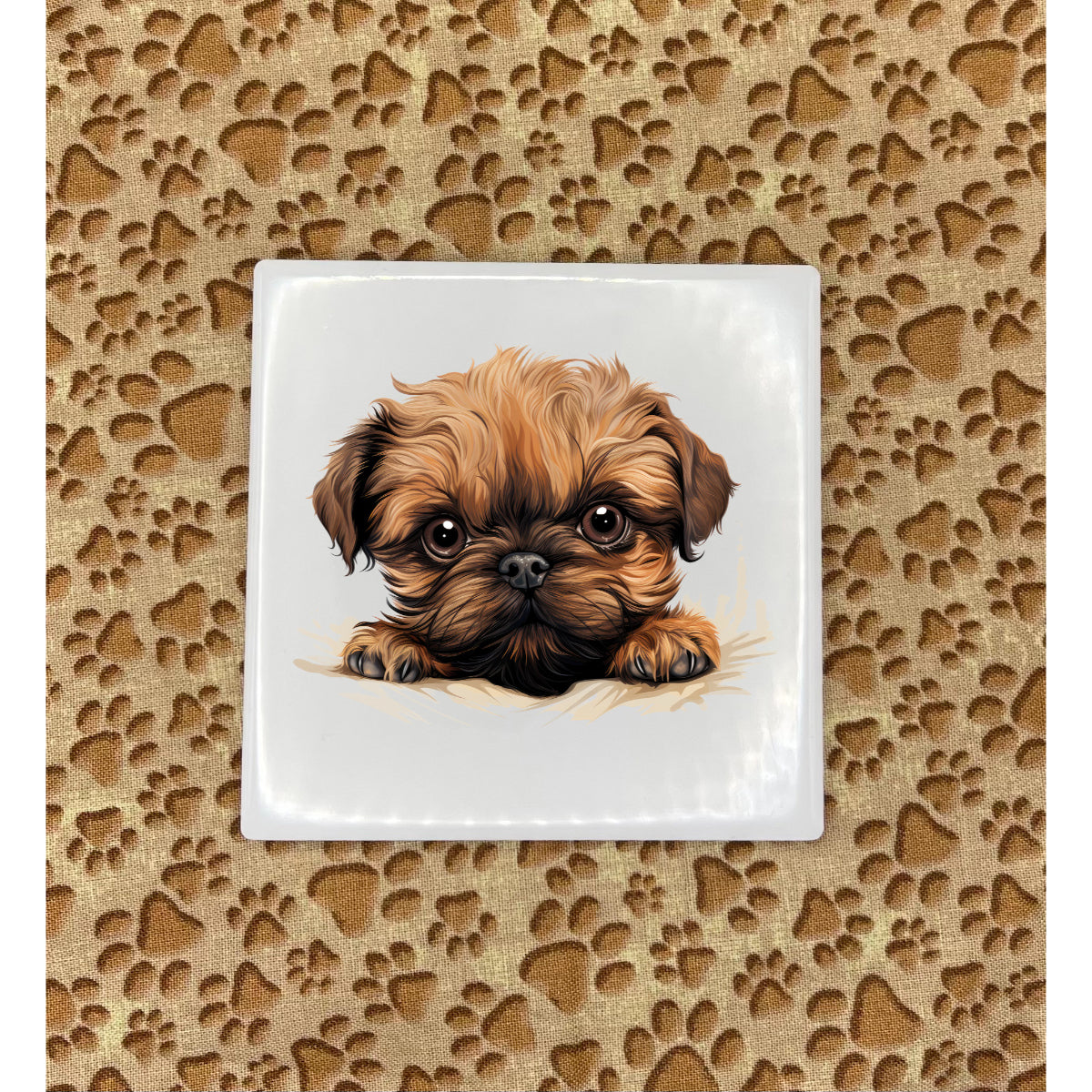 Printed Dog Coasters - Small Breed