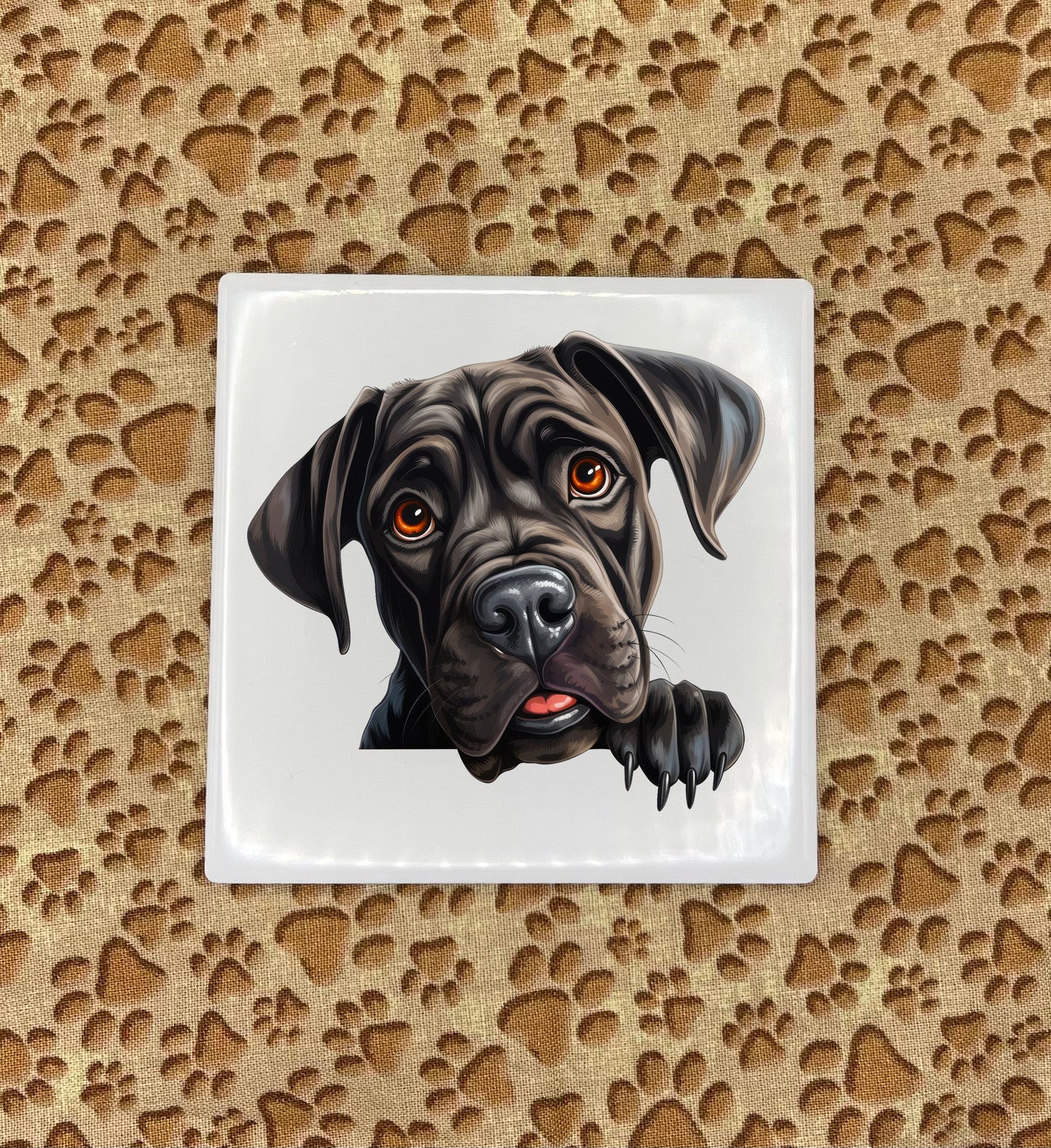 Personalized Dog Coasters - Medium / Large Breed