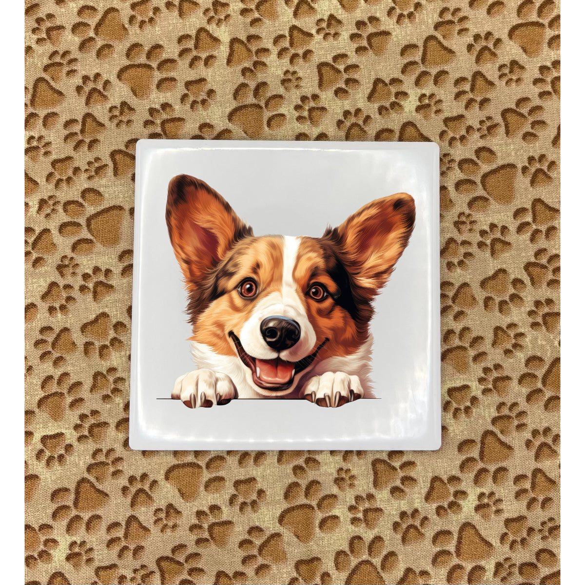 Printed Dog Coasters - Small Breed