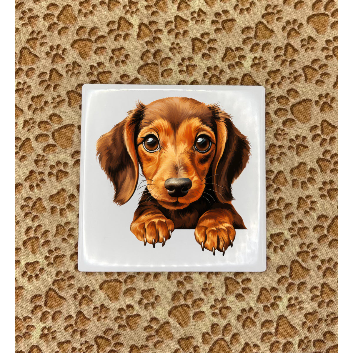 Printed Dog Coasters - Small Breed