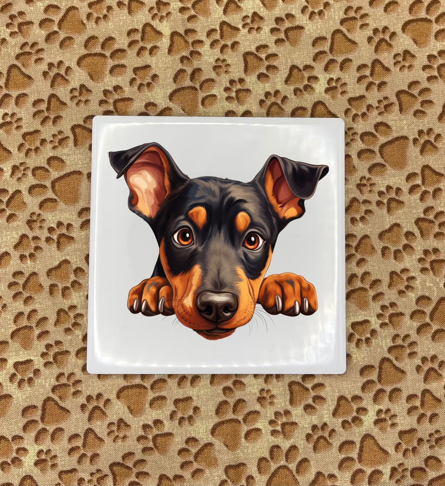 Personalized Dog Coasters - Medium / Large Breed