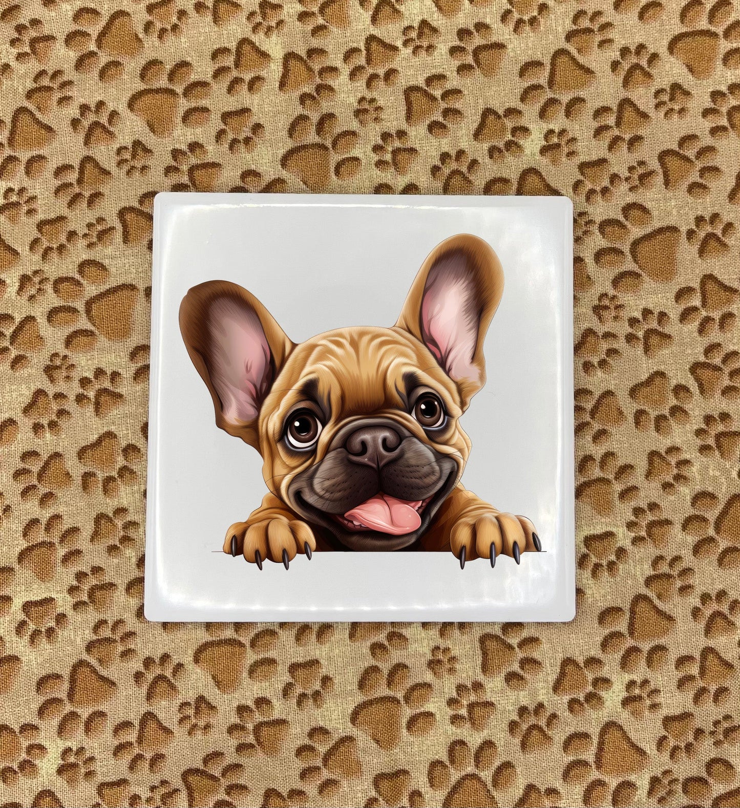 Personalized Dog Coasters - Medium / Large Breed
