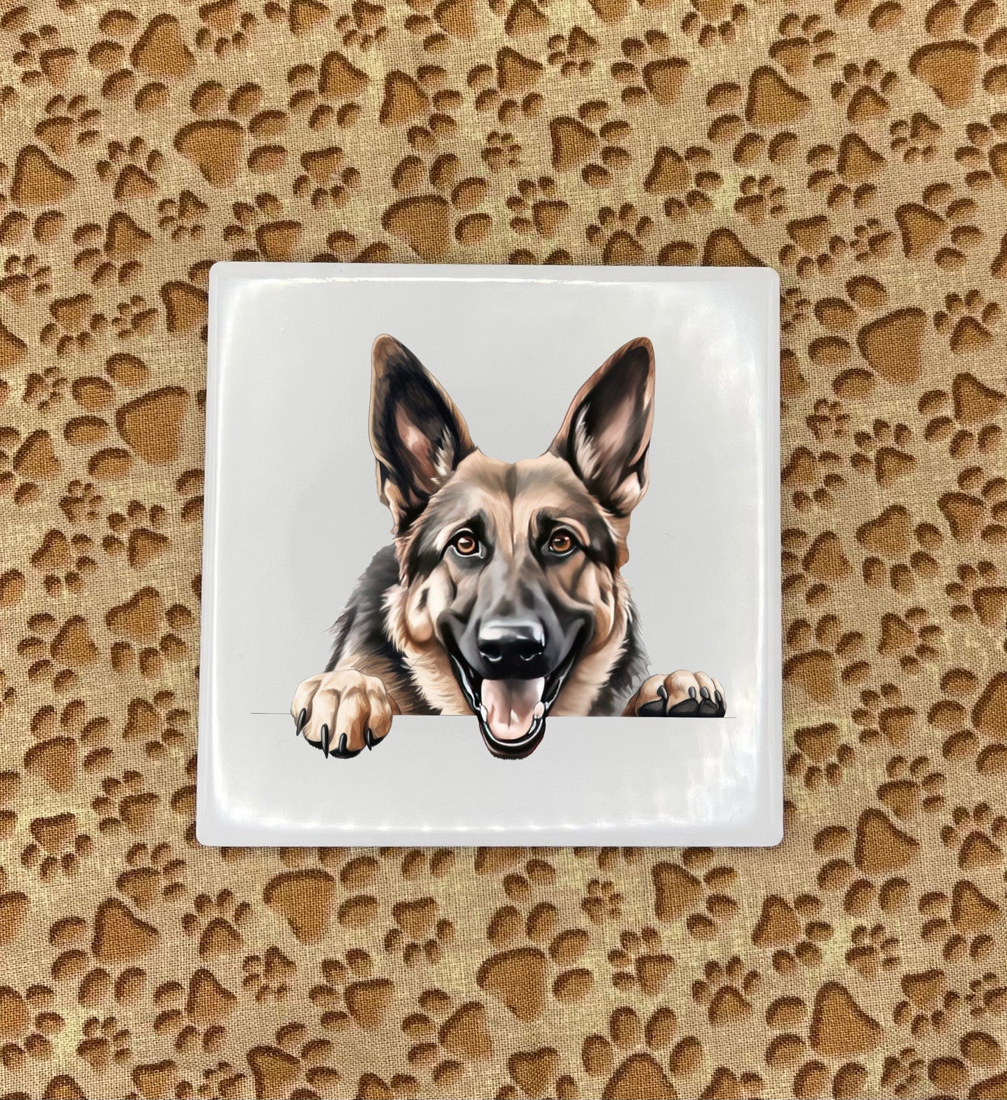 Personalized Dog Coasters - Medium / Large Breed