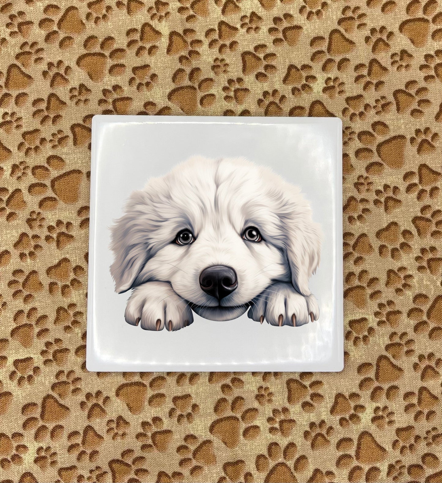 Personalized Dog Coasters - Medium / Large Breed
