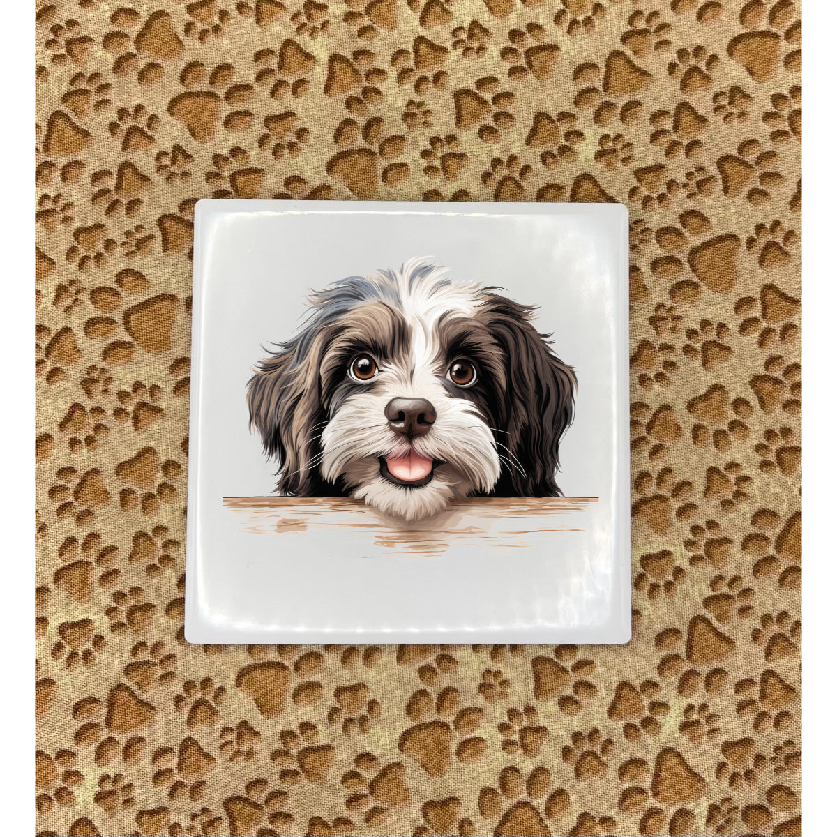 Printed Dog Coasters - Small Breed