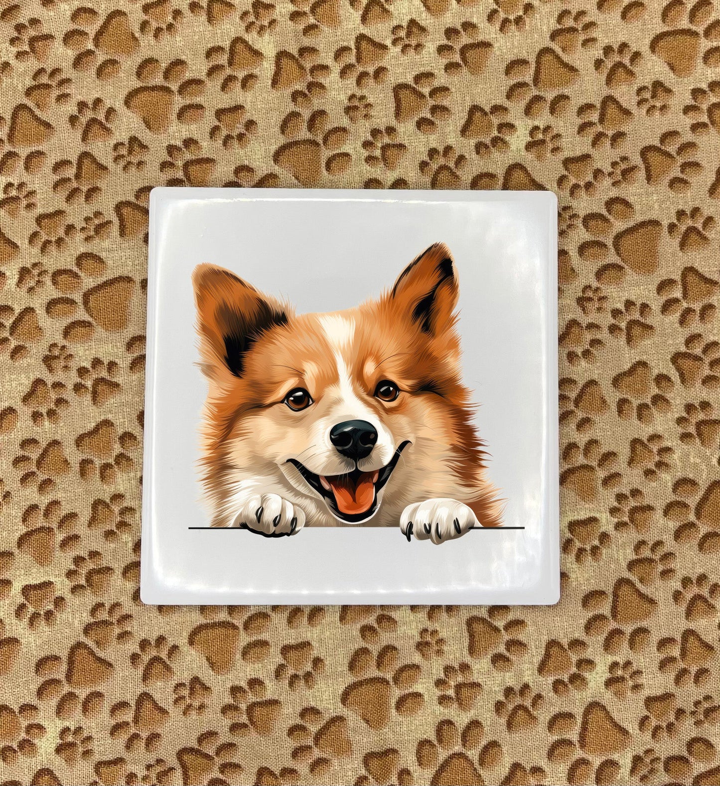 Personalized Dog Coasters - Medium / Large Breed