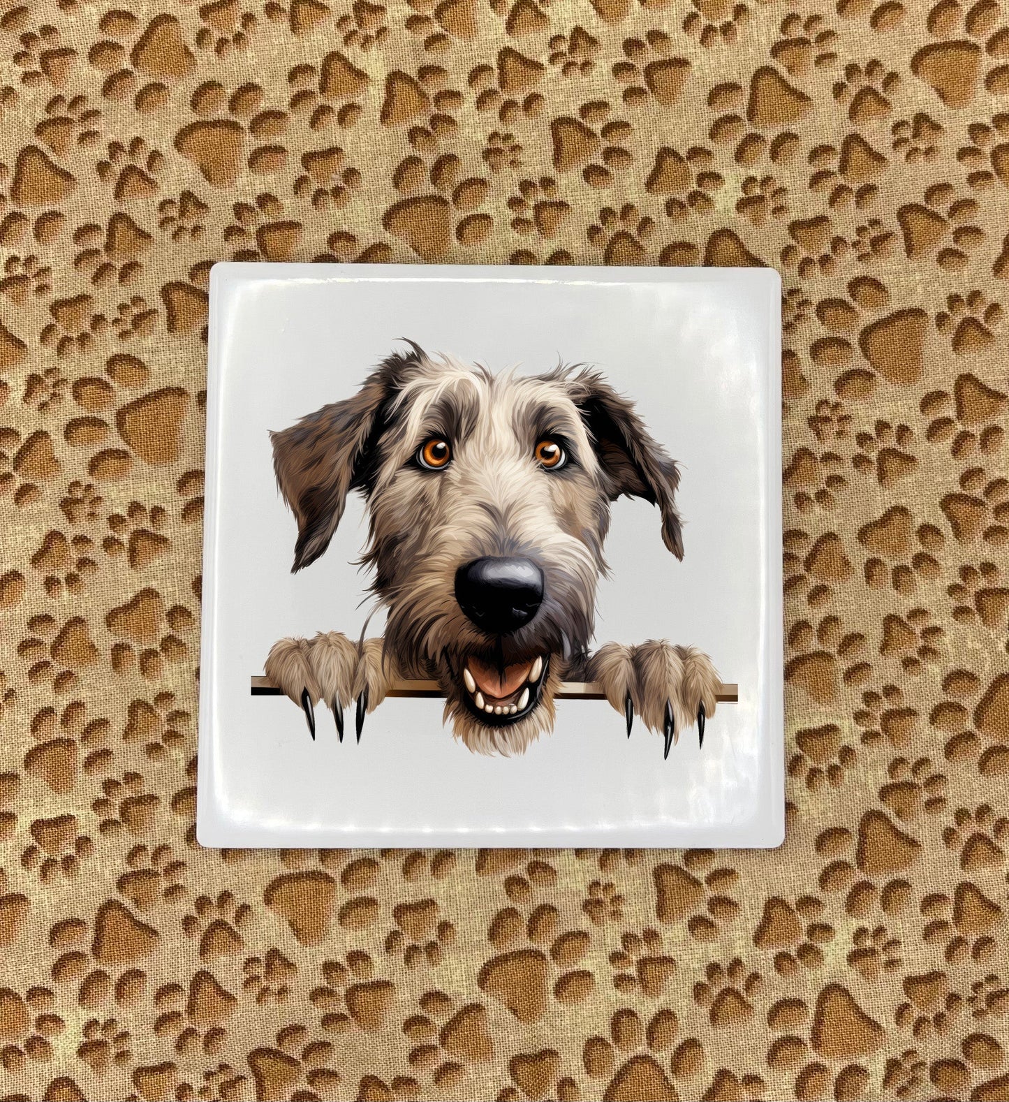 Personalized Dog Coasters - Medium / Large Breed