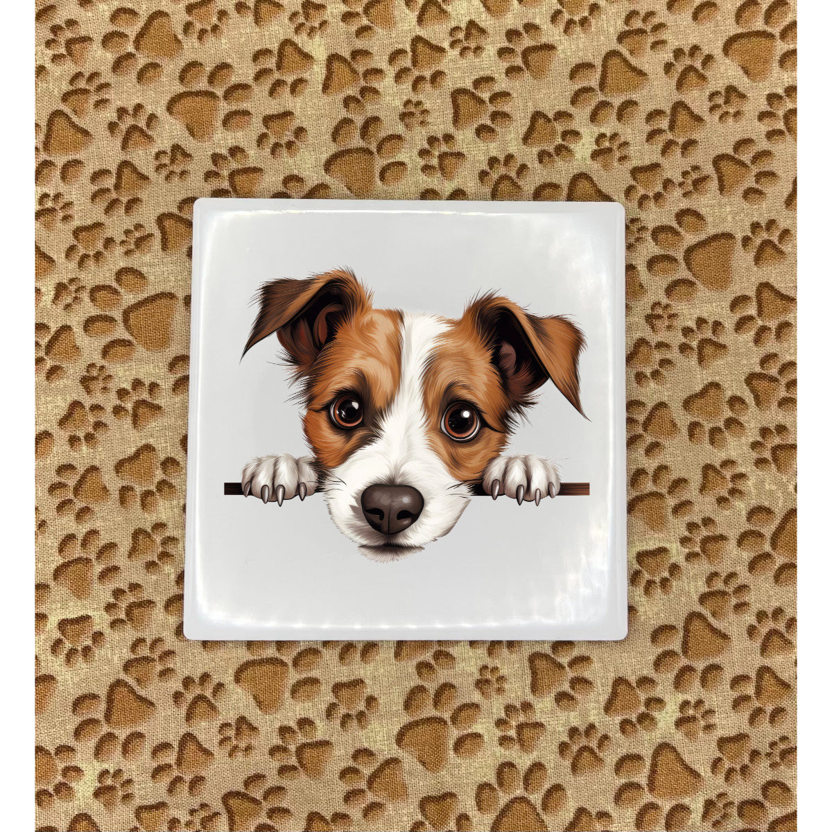 Printed Dog Car Coasters - Small Breed