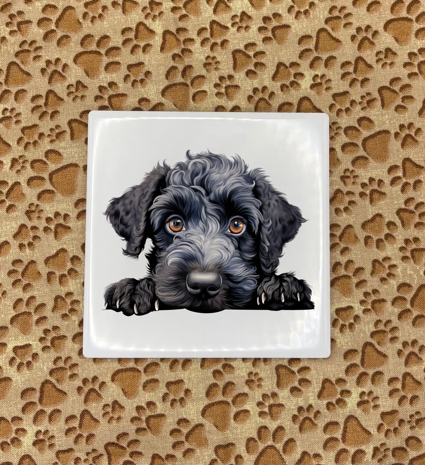 Personalized Dog Coasters - Medium / Large Breed