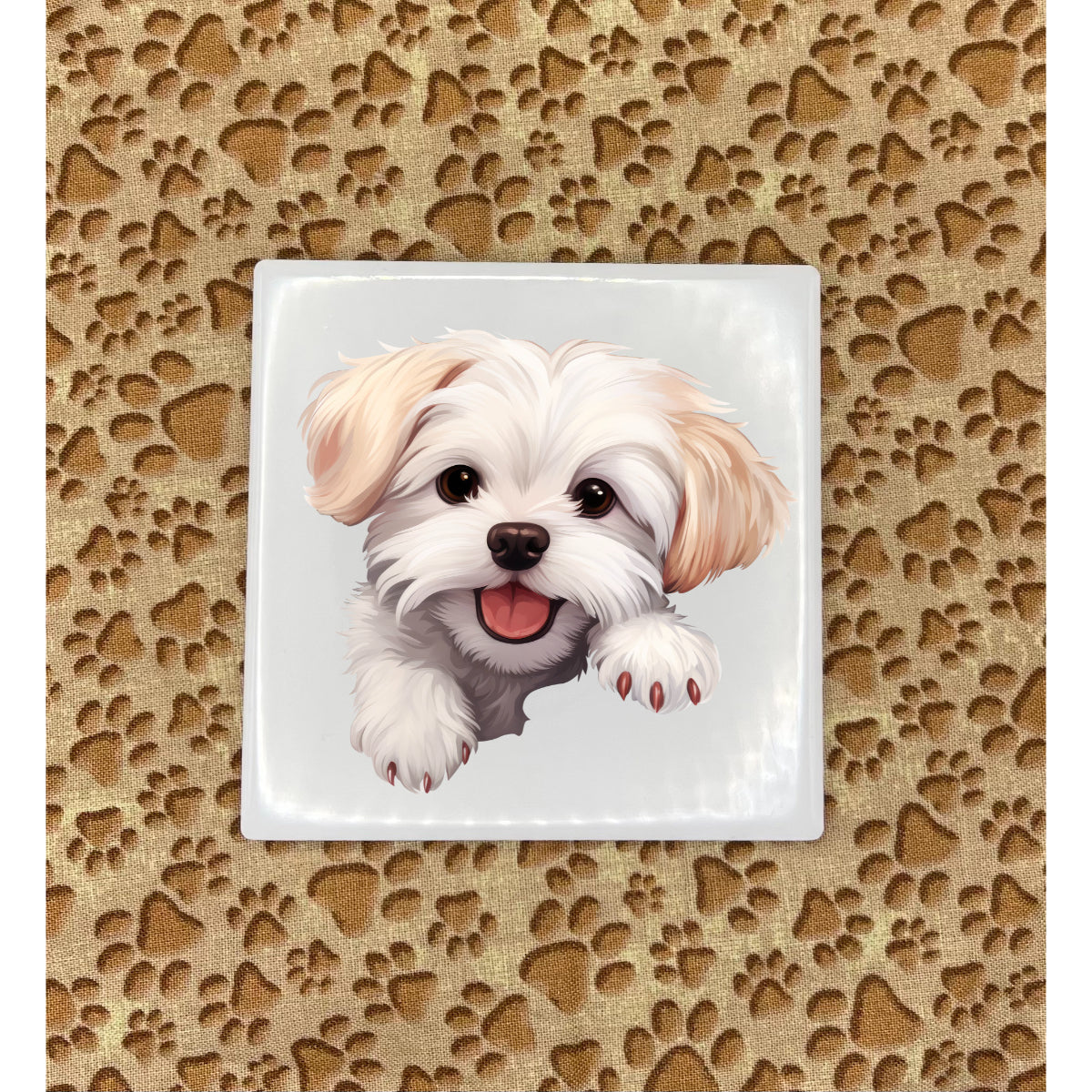 Printed Dog Coasters - Small Breed