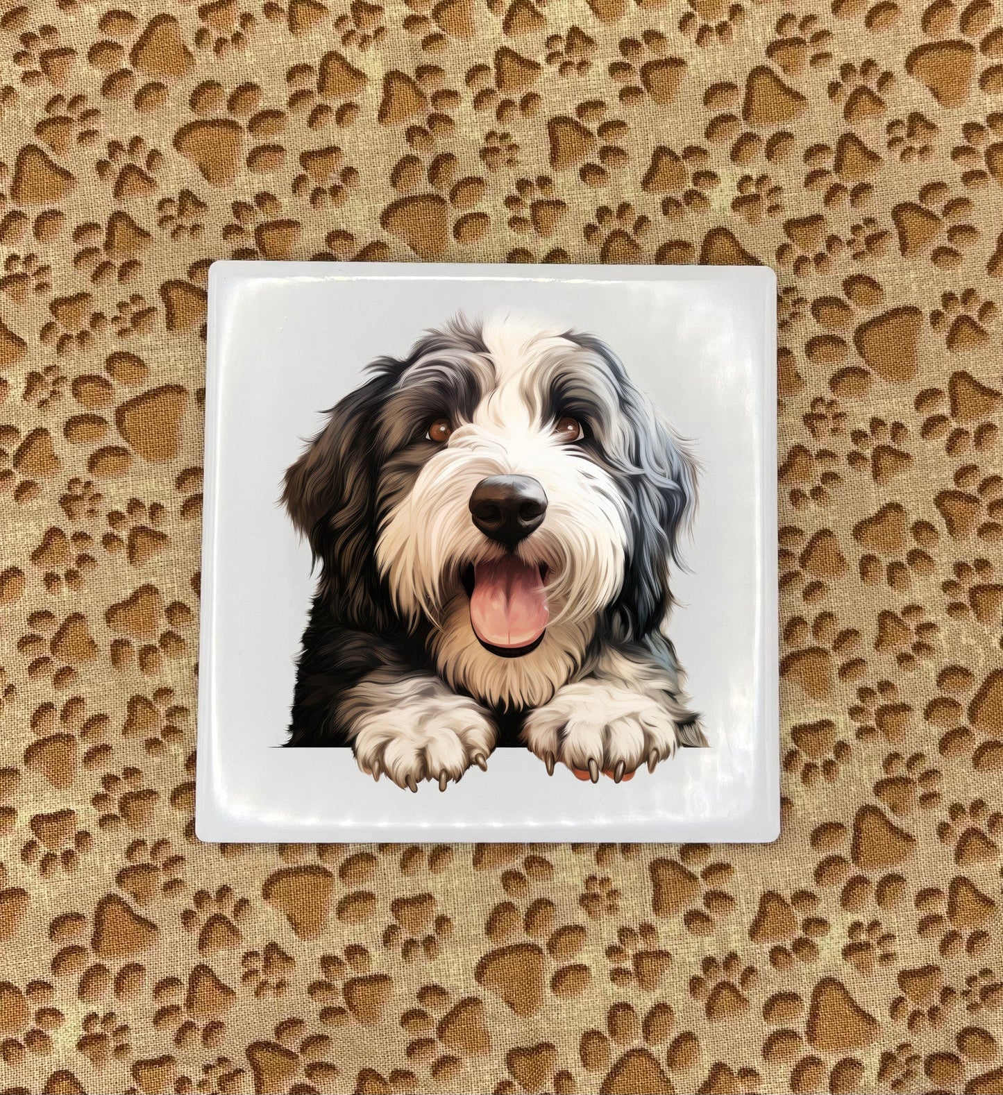 Personalized Dog Coasters - Medium / Large Breed