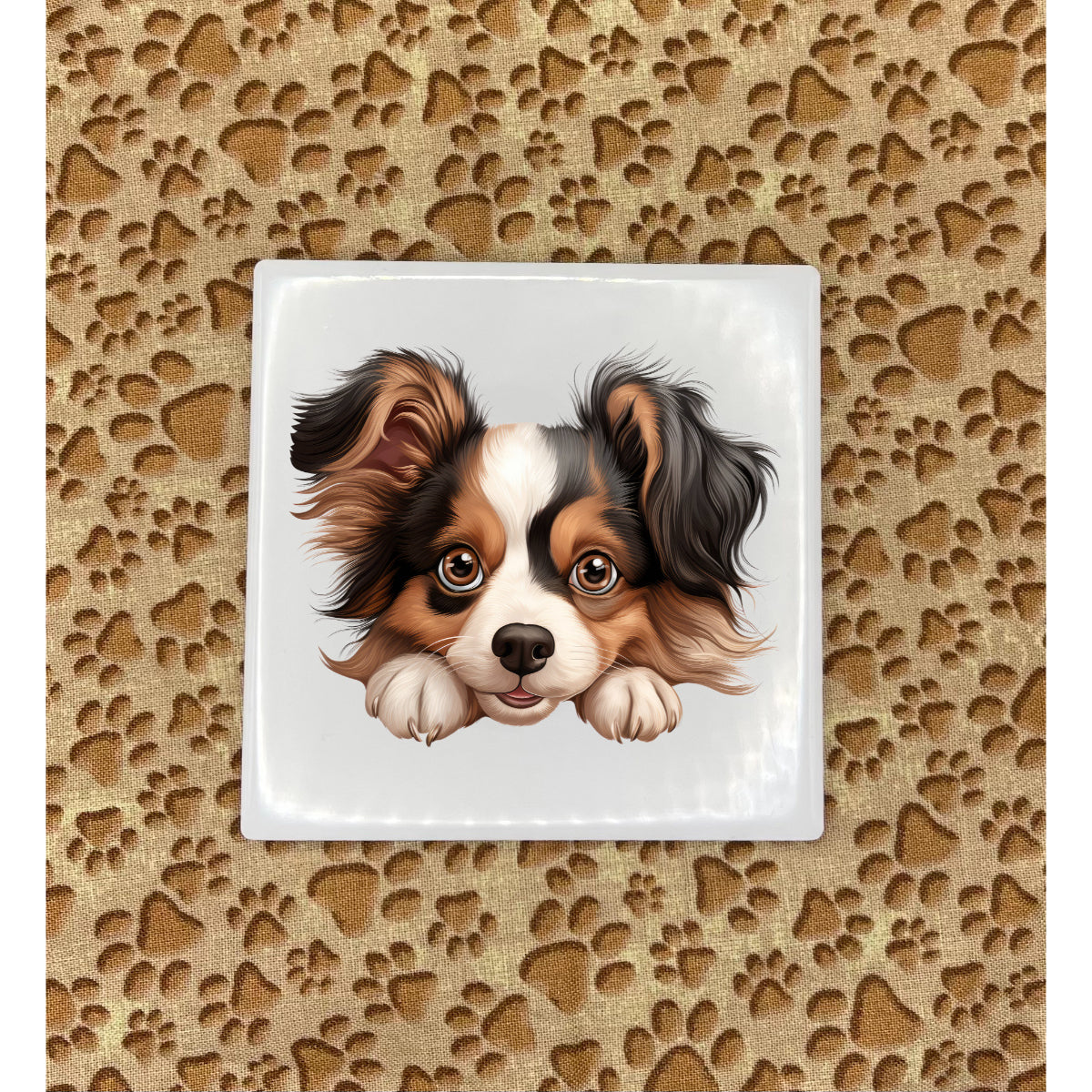 Printed Dog Coasters - Small Breed