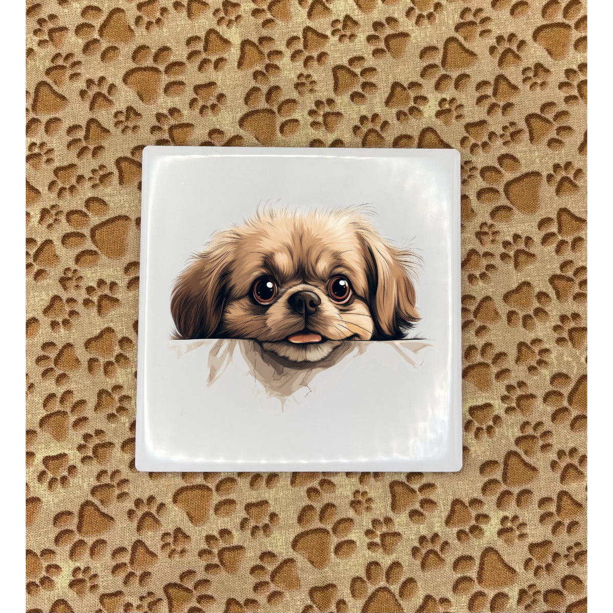 Printed Dog Coasters - Small Breed