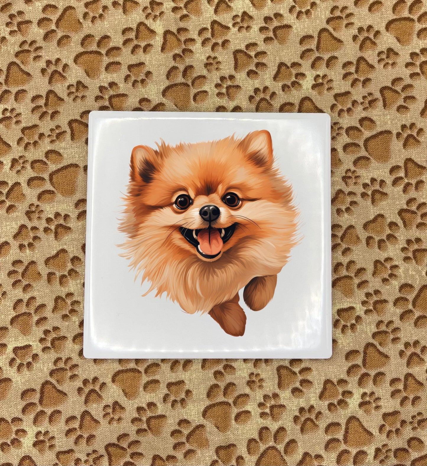Personalized Dog Coasters - Medium / Large Breed