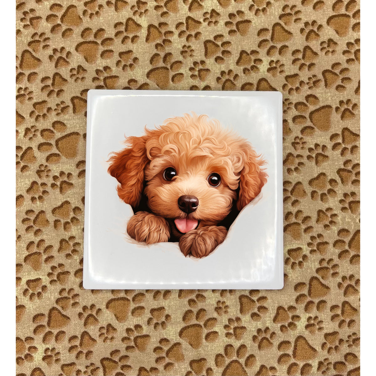 Printed Dog Coasters - Small Breed