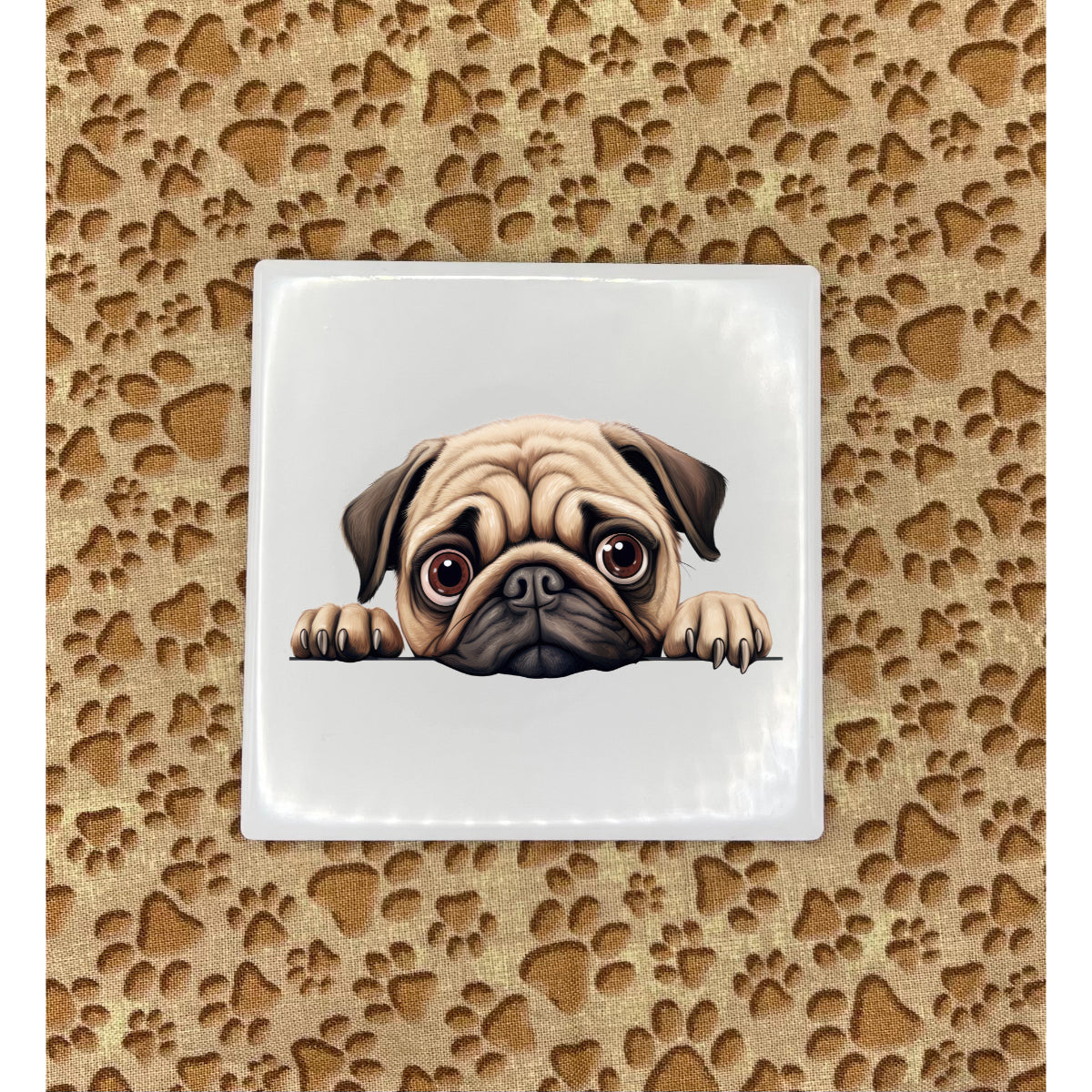 Printed Dog Coasters - Small Breed