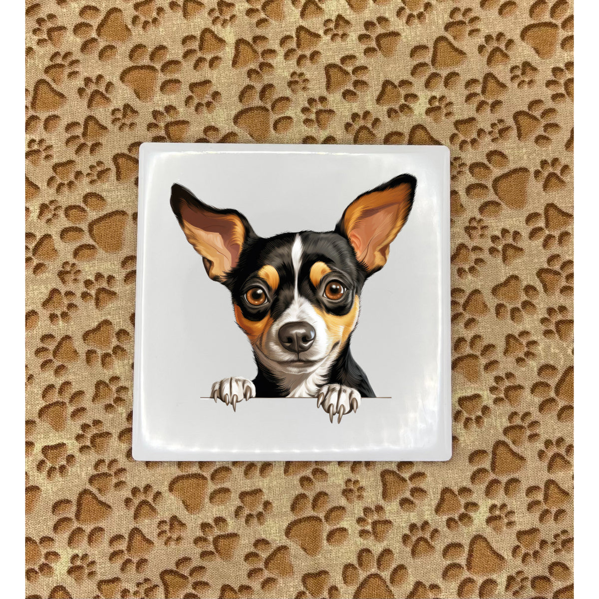 Printed Dog Coasters - Small Breed