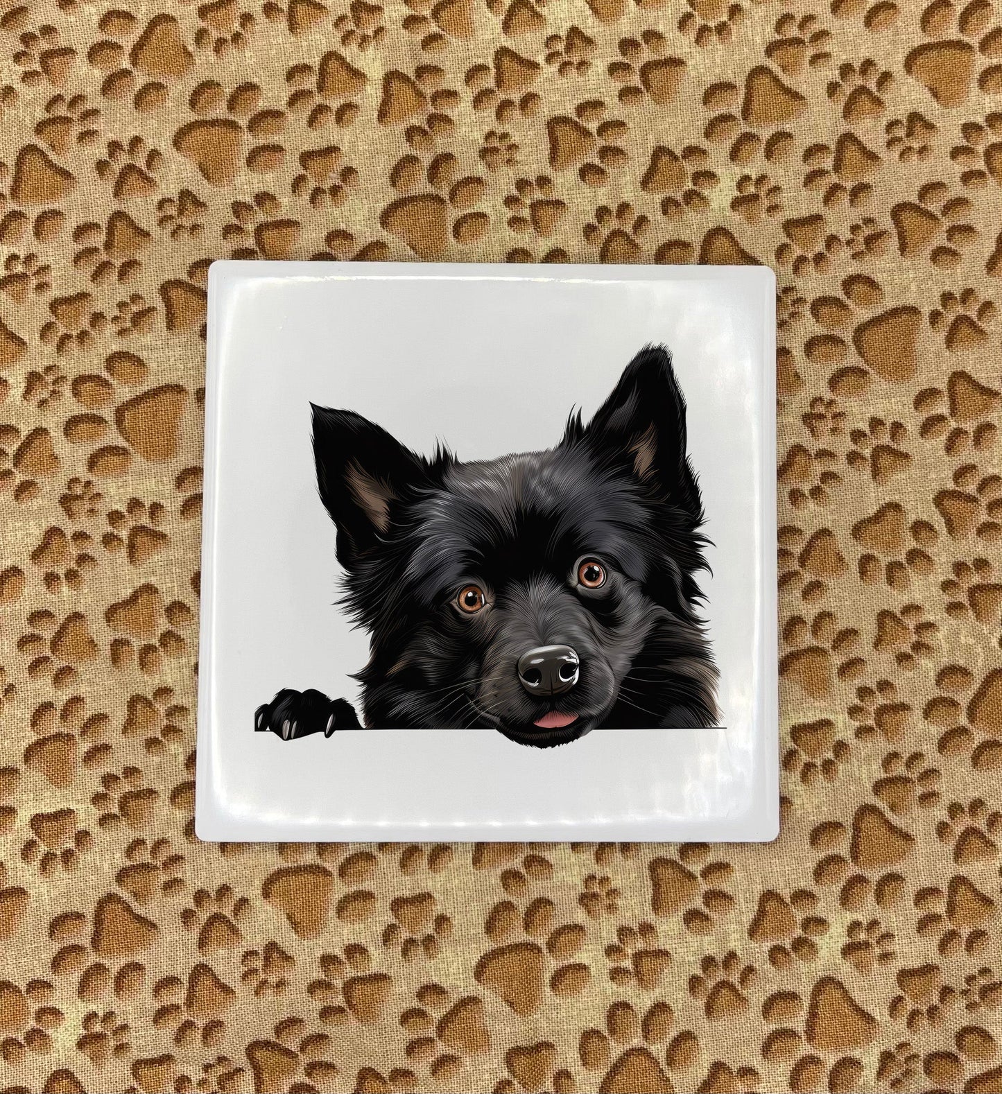 Personalized Dog Coasters - Medium / Large Breed