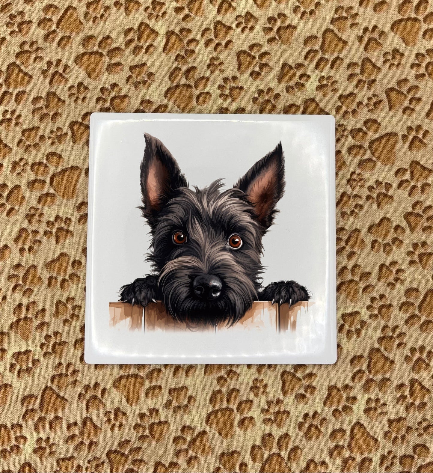Personalized Dog Coasters - Medium / Large Breed