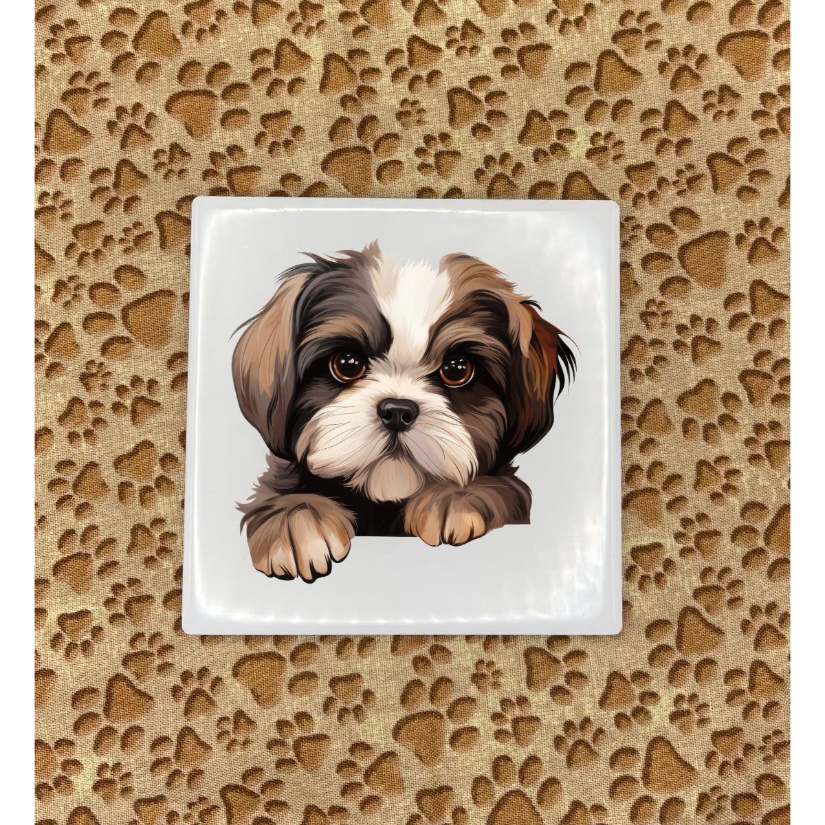 Printed Dog Coasters - Small Breed
