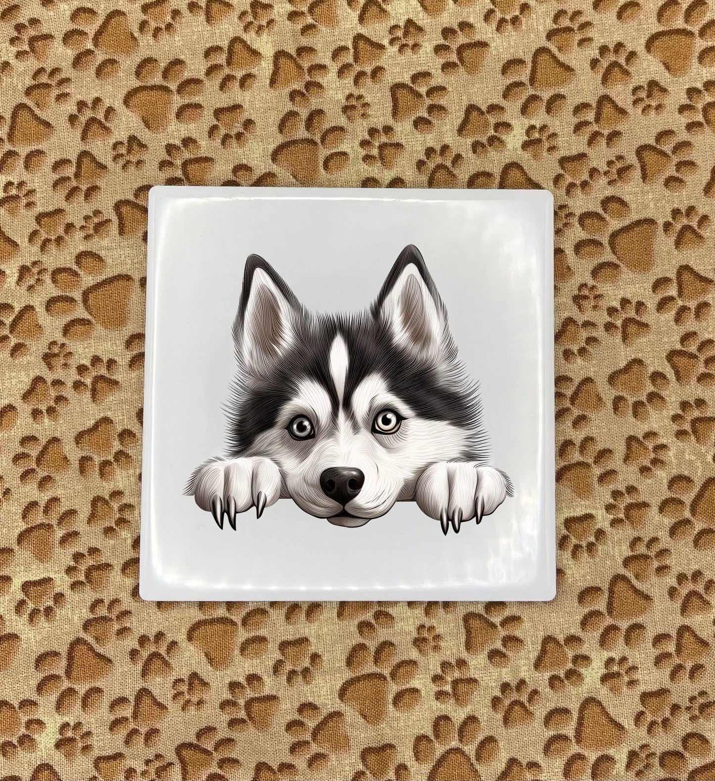 Personalized Dog Coasters - Medium / Large Breed