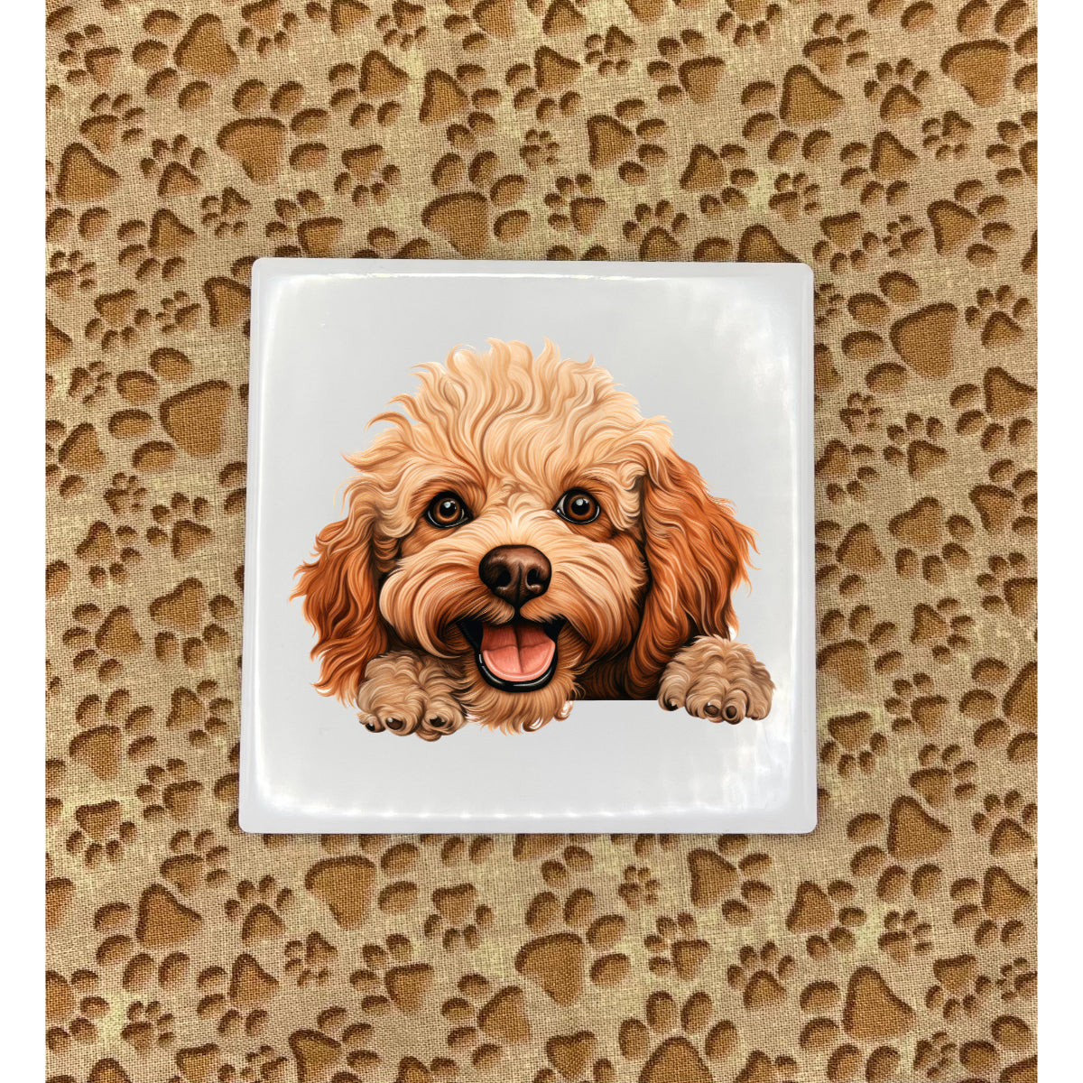 Printed Dog Coasters - Small Breed
