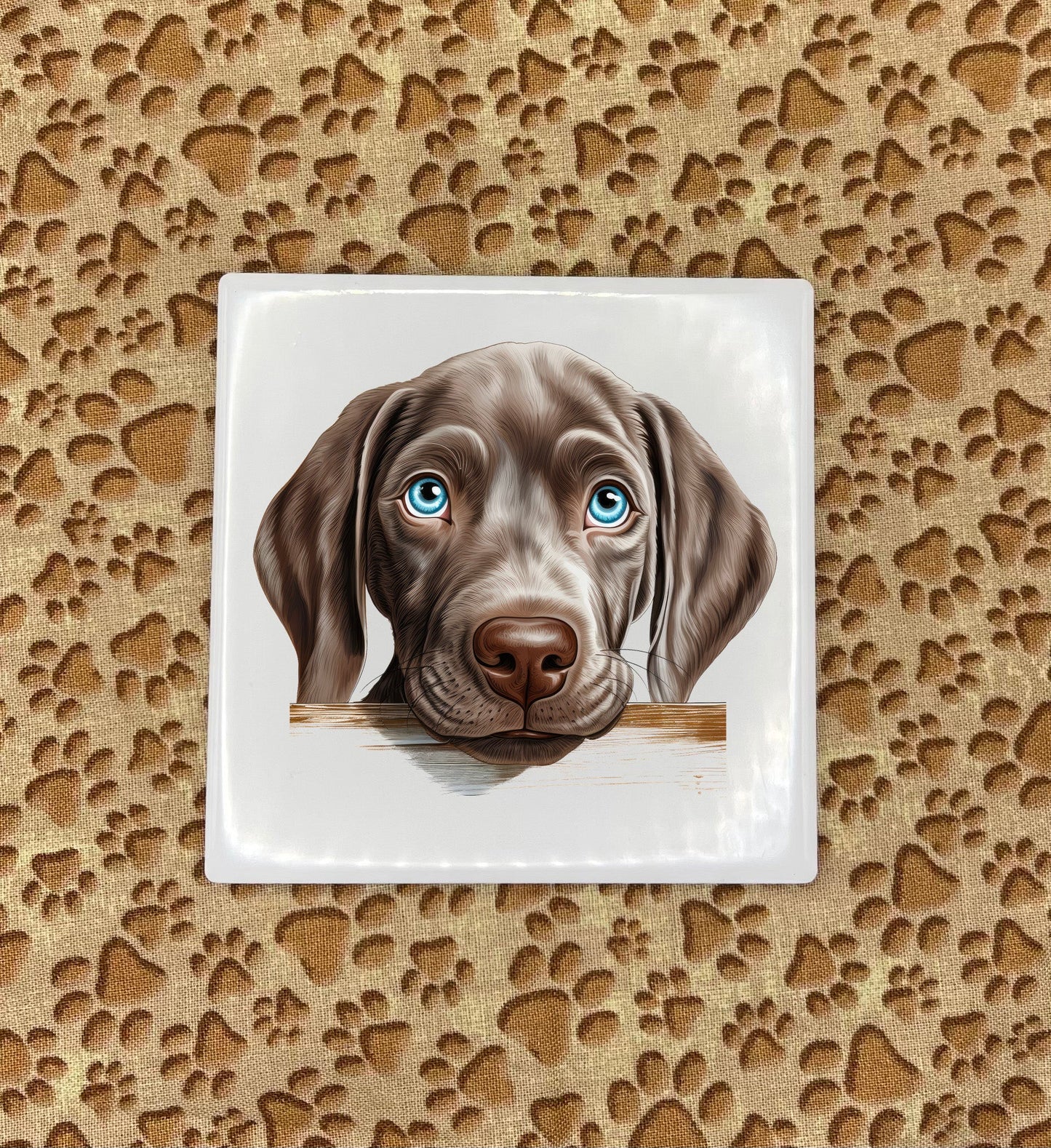 Personalized Dog Coasters - Medium / Large Breed