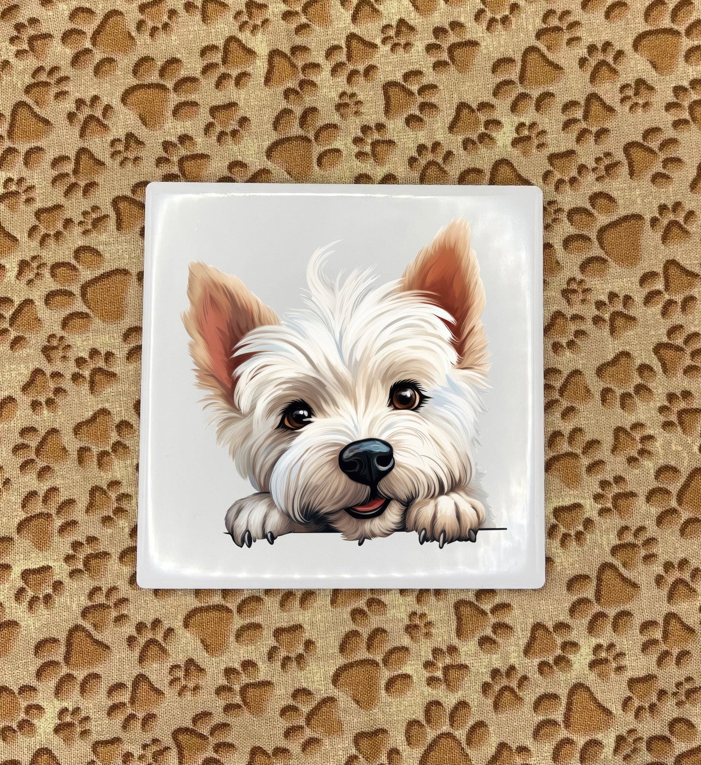 Personalized Dog Coasters - Medium / Large Breed