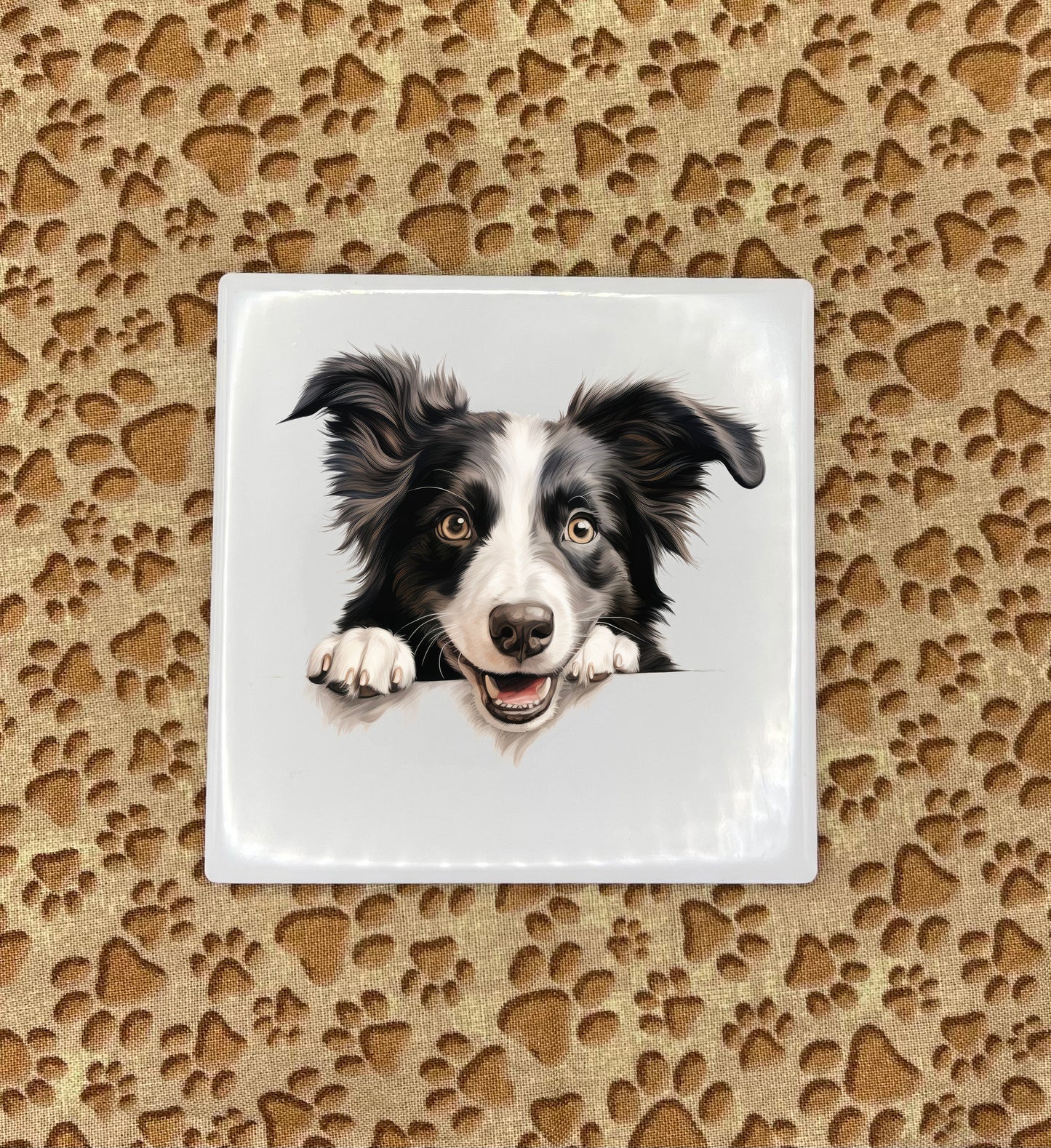 Printed Dog Car Coasters - Medium / Large Breed