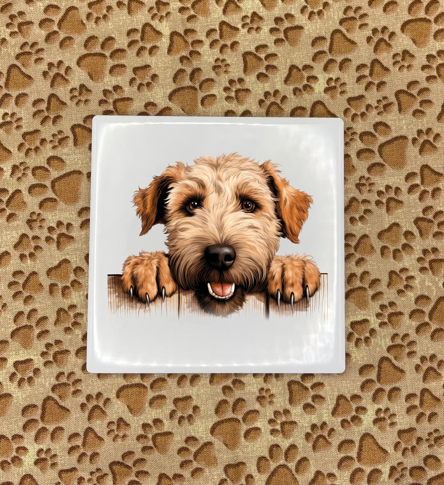 Personalized Dog Coasters - Medium / Large Breed